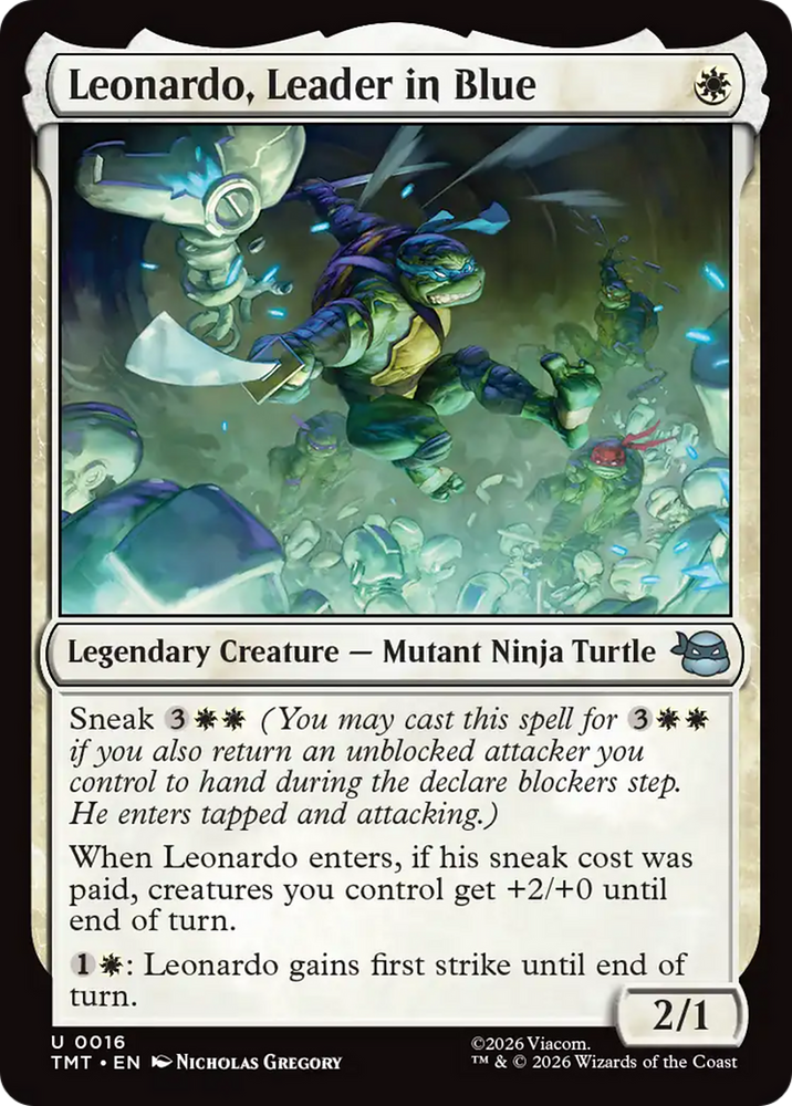 Leonardo, Leader in Blue [Teenage Mutant Ninja Turtles]