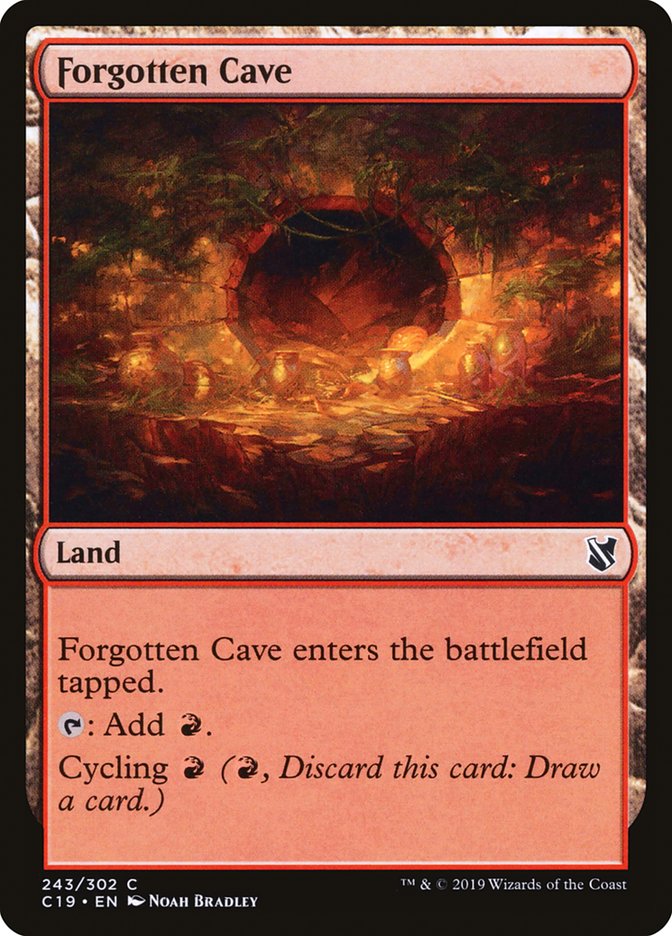 Forgotten Cave [Commander 2019]