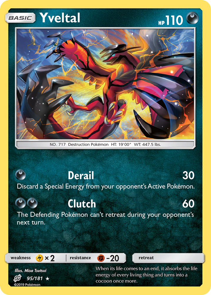 Yveltal (95/181) [Sun & Moon: Team Up]