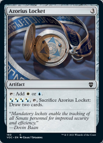 Azorius Locket [Innistrad: Crimson Vow Commander]