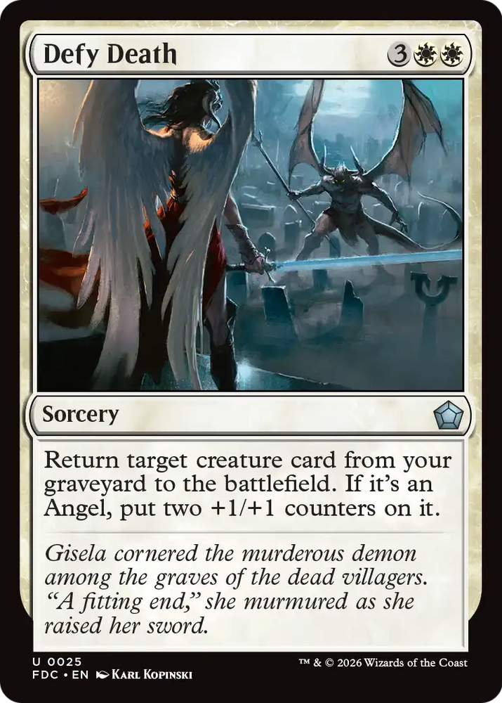 Defy Death [Foundations Commander]