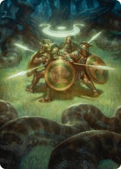 Anthem of Champions Art Card (47/54) [Foundations Art Series]