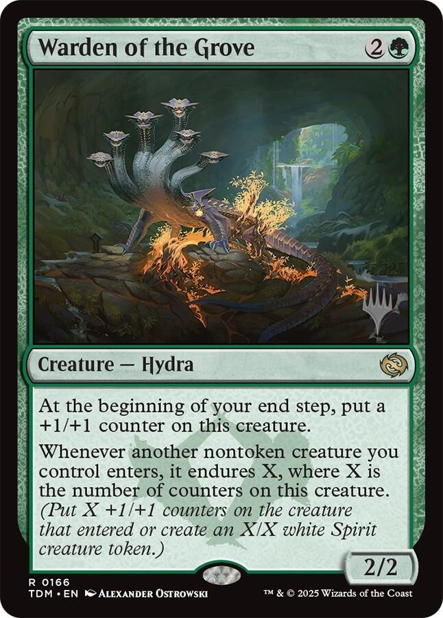 Warden of the Grove (Promo Pack) [Tarkir: Dragonstorm Promos]