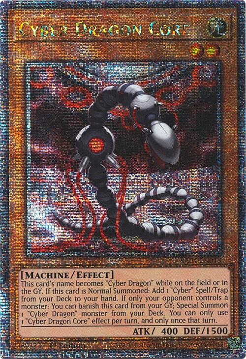 Cyber Dragon Core [RA04-EN013] Quarter Century Secret Rare