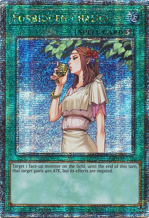 Forbidden Chalice [RA04-EN137] Quarter Century Secret Rare