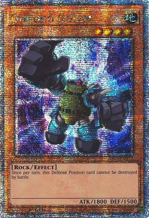 Gogogo Golem [RA04-EN152] Quarter Century Secret Rare