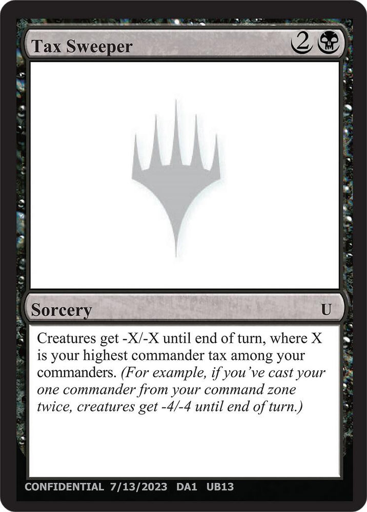 Tax Sweeper [Mystery Booster]