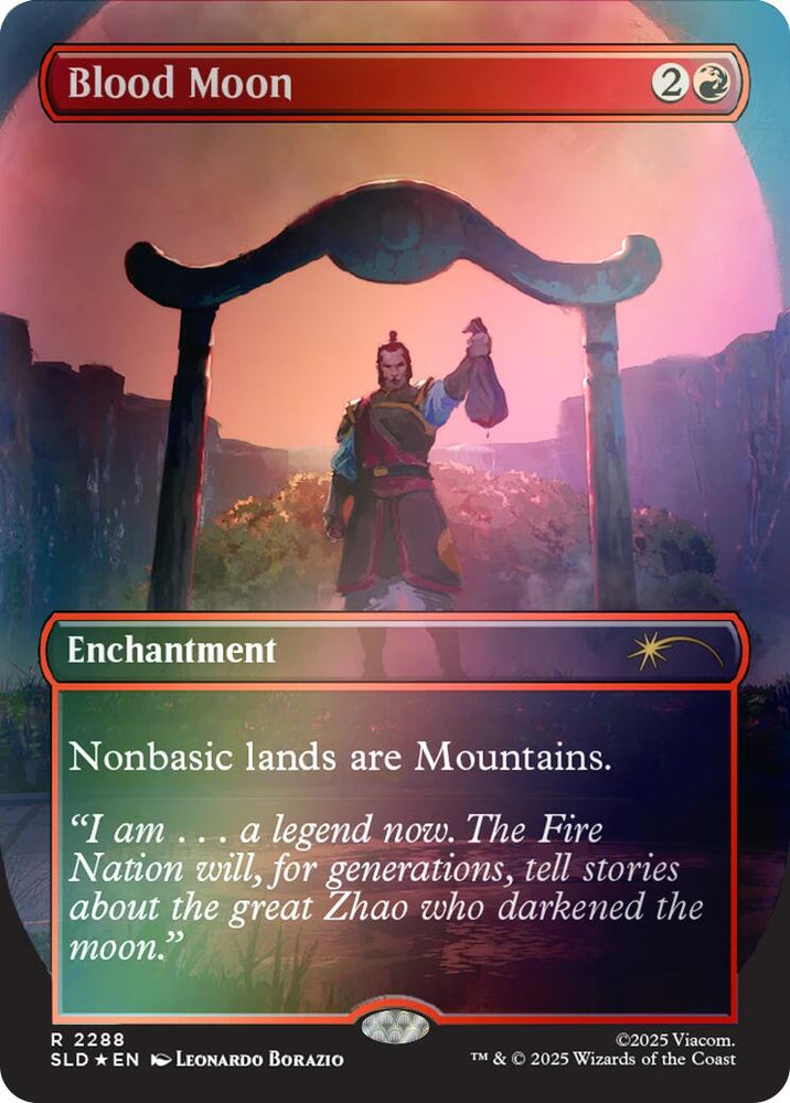 Blood Moon (Rainbow Foil) [Secret Lair Drop Series]