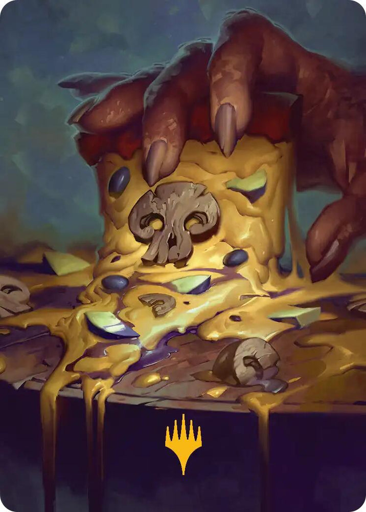Swamp Art Card (Gold-Stamped) [Teenage Mutant Ninja Turtles Art Series]