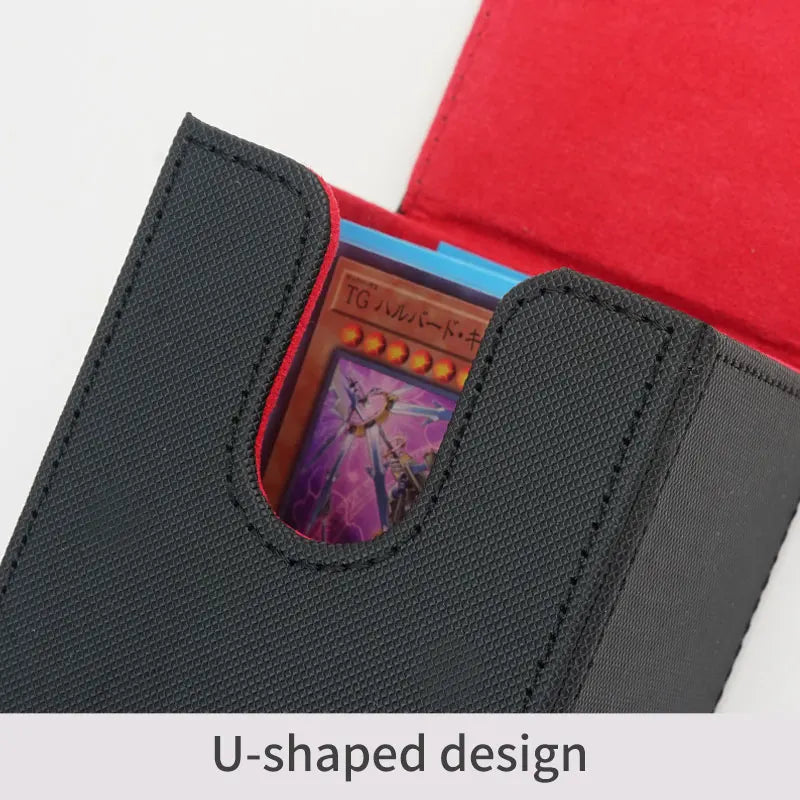 100+PU Game Card Deck Storage Box MTG Board Games Commander Card Carrying Organiser Case Trading Card Deck Box Gift