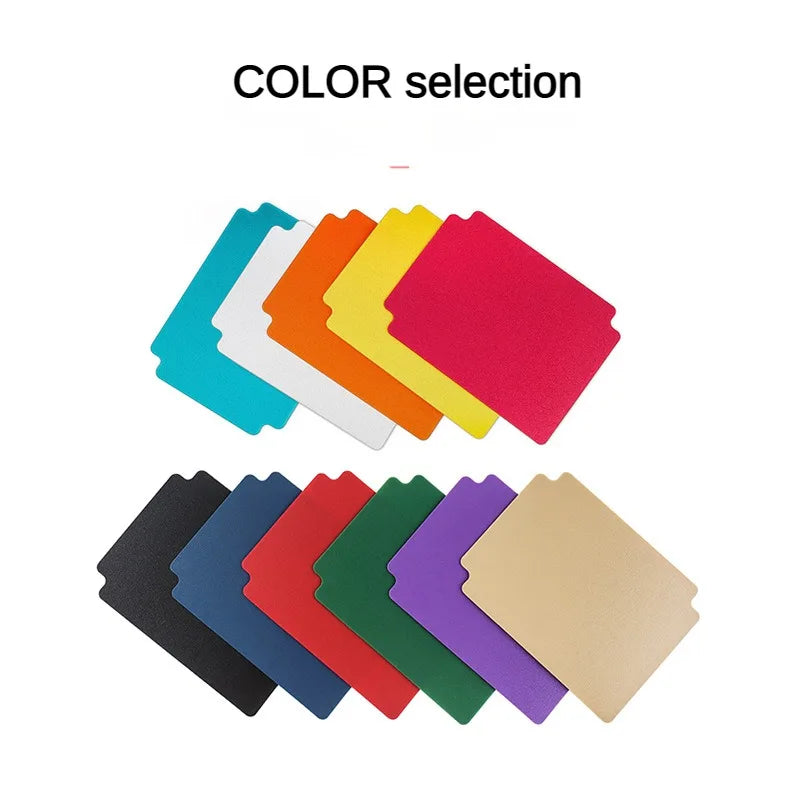 5Pcs Trading Card Dividers Game Card Organizer Playing Separator for Deck Box Card Sorting Sports Cards PP Flame-retardant